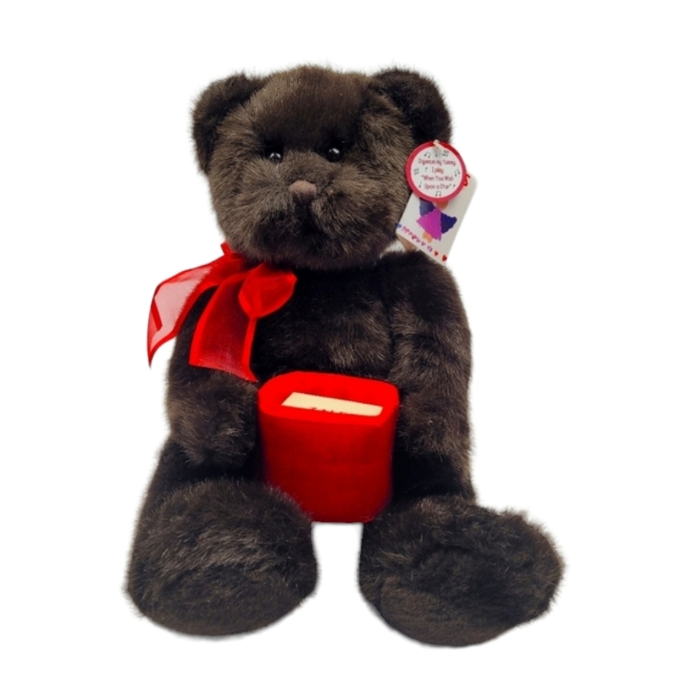 Vintage Gund Zales Make a Wish Chocolate Bear